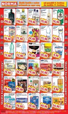 akční leták Norma 5.5.2025-11.5.2025