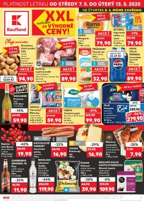 akční leták Kaufland 7.5.2025-14.5.2025