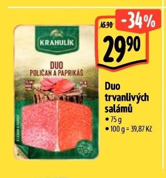 Duo trvanlivých salámů