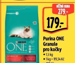 Granule pro kočky One Purina