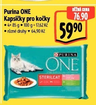 Kapsičky pro kočky One Purina