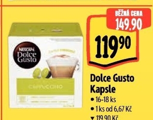 Kapsle Dolce Gusto Nescafé
