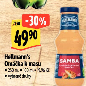 Omáčky k masu Hellmann'