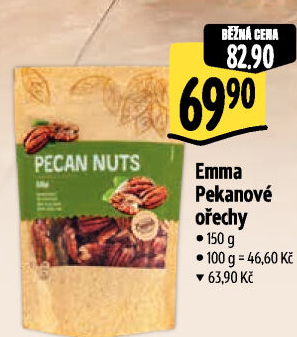 Pekanové ořechy Emma