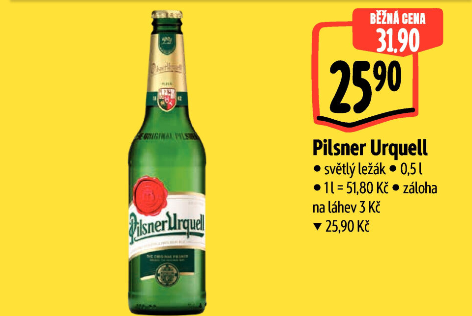 Pivo Pilsner Urquell