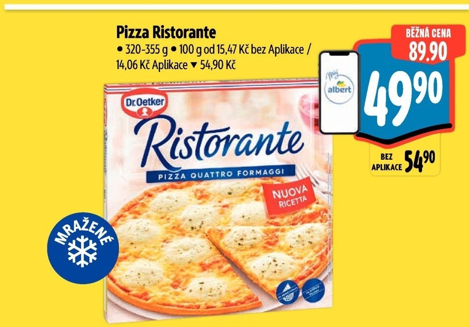 Pizza mražená Ristorante Dr. Oetker