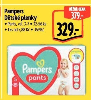 Pleny dětské Pampers Pants
