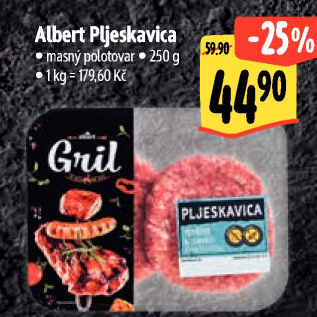 Pljeskavica Albert Gril