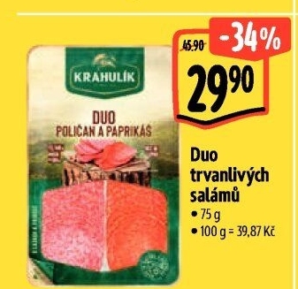 Salám duo Krahulík