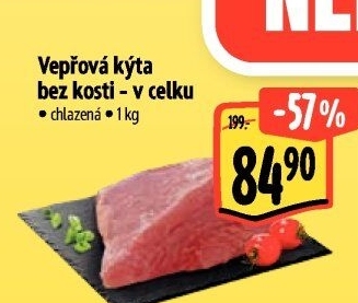 Vepřová kýta bez kosti