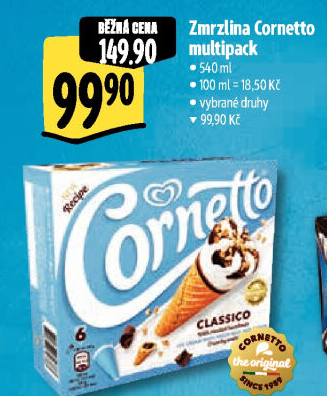 Nanuk kornout Cornetto Algida