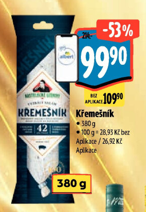 Salám Křemešník kostelecký Kostelecké uzeniny