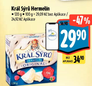 Sýr Hermelín Král sýrů