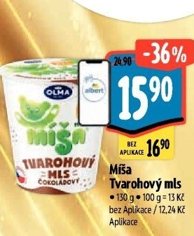 Dezert Tvarohový mls Míša Olma