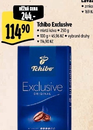 Mletá káva Tchibo Exclusive