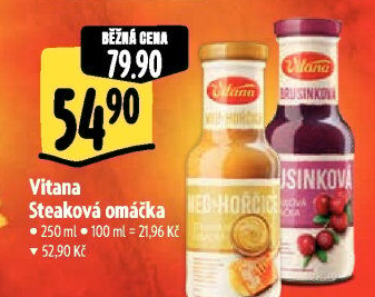 Omáčka steaková Vitana