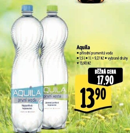 Přírodní voda Aquila