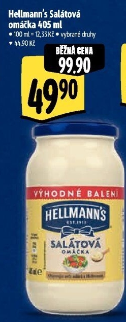 Salátová omáčka Hellmann'