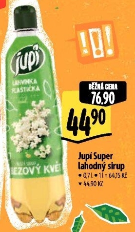 Sirup hustý Lahvinka Jupí