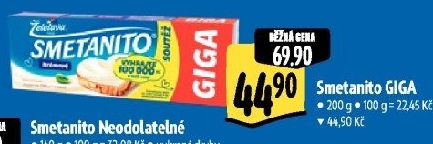 Sýr tavený Smetanito Želetava