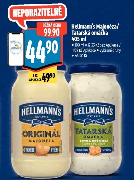 Tatarská omáčka Hellmann'
