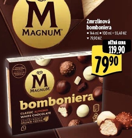 Zmrzlina bonboniéra Bomboniera Magnum Algida