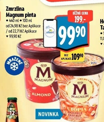 Zmrzlina v kelímku Magnum Algida