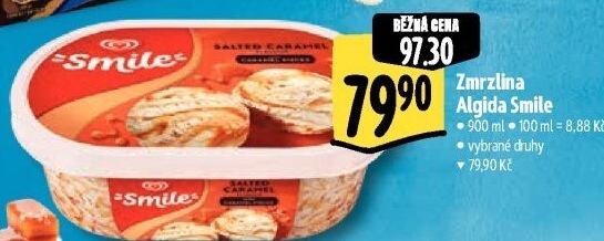 Zmrzlina ve vaničce Smile Algida