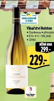 Vinařství Reisten Chardonnay