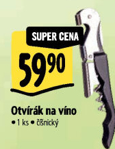 Otvirák číšnický