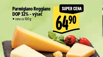 Sýr Parmigiano Reggiano DOP 32%