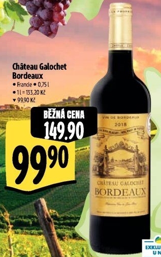 Vína Bordeaux Château Galochet