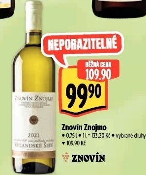 Vína Znovín Znojmo