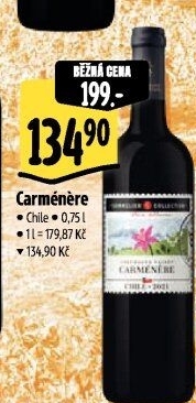 Víno Carménére Sommelier Collection
