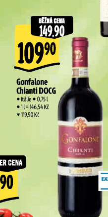 Víno Chianti DOCG Gonfalone