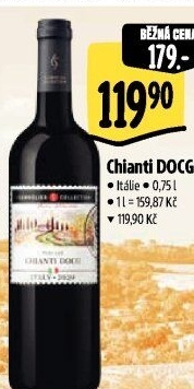 Víno Chianti DOCG Sommelier Collection