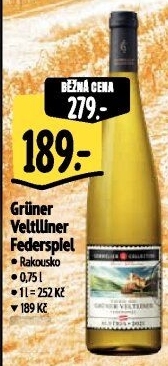 Víno Grüner Veltliner Federspiel Sommelier Collection
