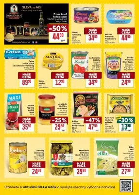 akční leták BILLA 5.5.2025-13.5.2025