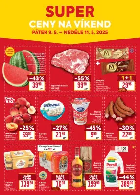 akční leták BILLA 5.5.2025-13.5.2025