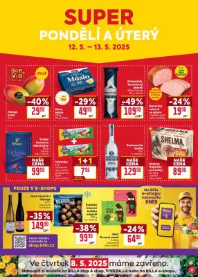 akční leták BILLA 5.5.2025-13.5.2025
