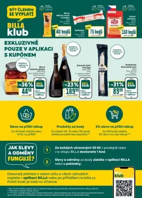 akční leták BILLA 5.5.2025-13.5.2025
