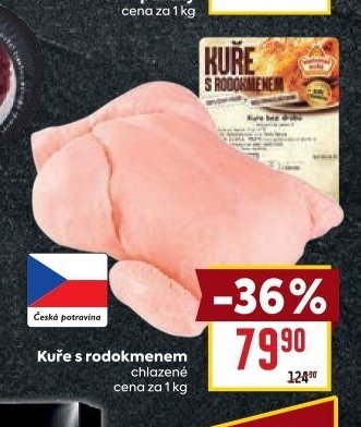 Kuře s rodokmenem chlazené