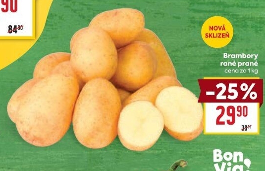 Brambory konzumní rané