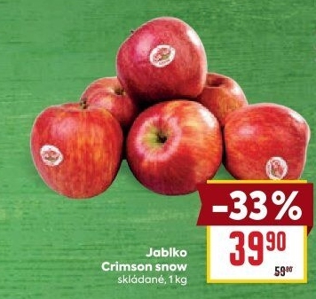 Jablka Crimson Snow