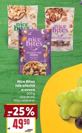 Mix ořechů a ovoce Nice Bites