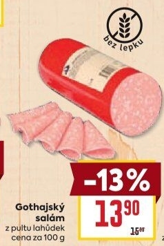 Salám Gothaj Kostelecké uzeniny