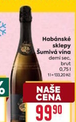 Sekt Demi Sec Habánské sklepy