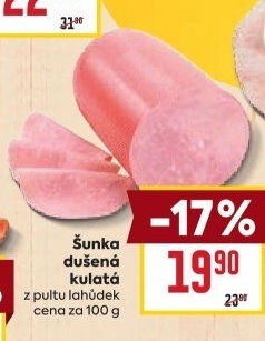 Šunka dušená kulatá