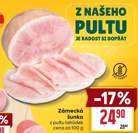 Šunka Zámecká nejvyšší jakosti