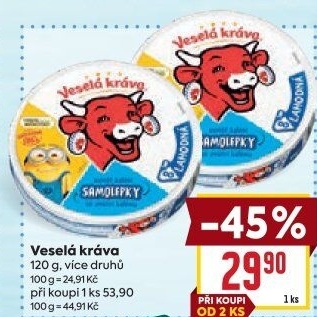 Sýr tavený Veselá kráva